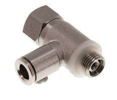 Clapet anti-retour pilote 6mm & G 1/8'' coude mâle laiton 0.5-10bar (7-145psi)