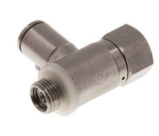 Clapet anti-retour pilote 6mm & G 1/8'' coude mâle laiton 0.5-10bar (7-145psi)