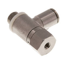 Clapet anti-retour pilote 6mm & G 1/8'' coude mâle laiton 0.5-10bar (7-145psi)