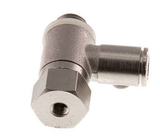 Clapet anti-retour pilote 6mm & G 1/8'' coude mâle laiton 0.5-10bar (7-145psi)