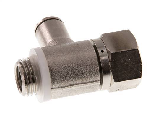 Clapet anti-retour pilote 6mm & G 1/4'' coude mâle laiton 0.5-10bar (7-145psi)