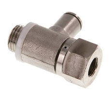 Clapet anti-retour pilote 6mm & G 1/4'' coude mâle laiton 0.5-10bar (7-145psi)