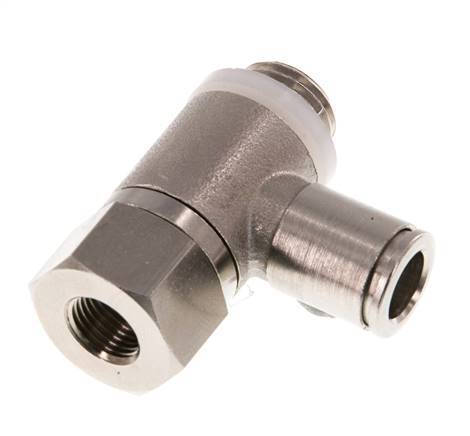 Clapet anti-retour pilote 8mm & G 1/4'' coude mâle laiton 0.5-10bar (7-145psi)