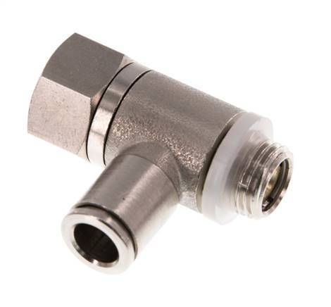 Clapet anti-retour pilote 8mm & G 1/4'' coude mâle laiton 0.5-10bar (7-145psi)