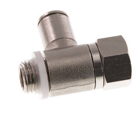 Clapet anti-retour pilote 8mm & G 1/4'' coude mâle laiton 0.5-10bar (7-145psi)