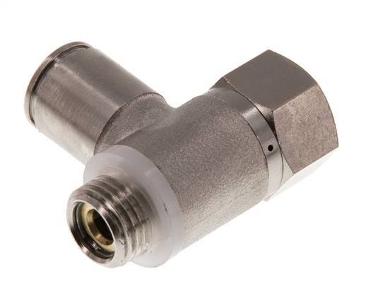 Clapet anti-retour pilote 10mm & G 1/4'' coude mâle laiton 0.5-10bar (7-145psi)