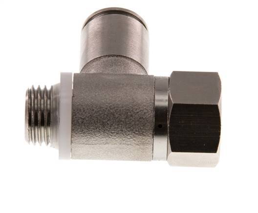 Clapet anti-retour pilote 10mm & G 1/4'' coude mâle laiton 0.5-10bar (7-145psi)