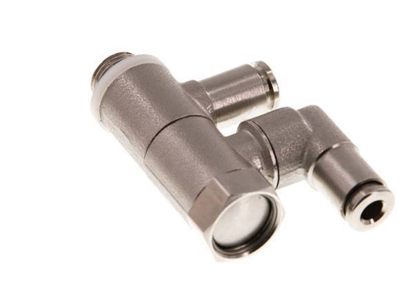 Clapet anti-retour pilote 4mm & G1/8'' Coude mâle Laiton 0.5-10bar (7-145psi)