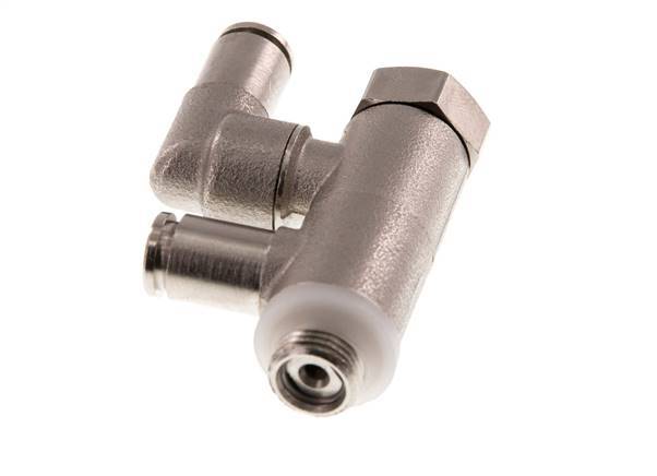 Clapet anti-retour pilote 4mm & G1/8'' Coude mâle Laiton 0.5-10bar (7-145psi)