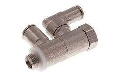 Clapet anti-retour pilote 6mm & G1/8'' coude mâle laiton 0.5-10bar (7-145psi)