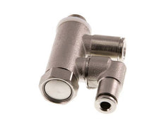 Clapet anti-retour pilote 6mm & G1/8'' coude mâle laiton 0.5-10bar (7-145psi)