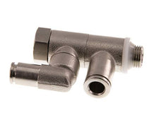 Clapet anti-retour pilote 6mm & G1/8'' coude mâle laiton 0.5-10bar (7-145psi)