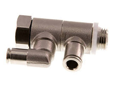 Clapet anti-retour pilote 6mm & G1/4'' coude mâle laiton 0.5-10bar (7-145psi)