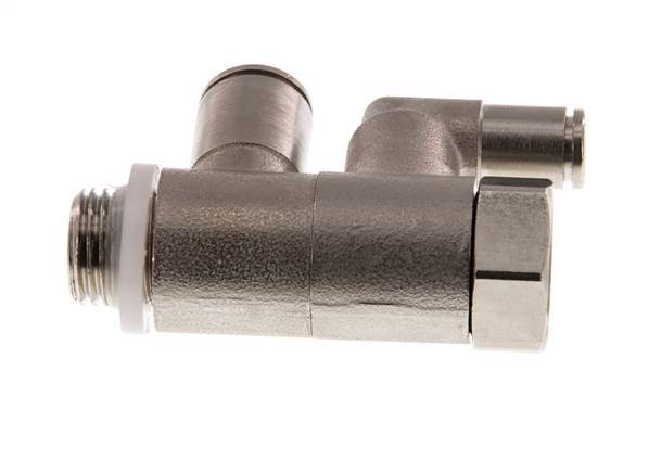 Clapet anti-retour pilote 8mm & G1/4'' coude mâle laiton 0.5-10bar (7-145psi)