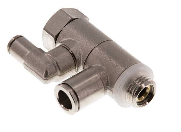 Clapet anti-retour pilote 8mm & G1/4'' coude mâle laiton 0.5-10bar (7-145psi)