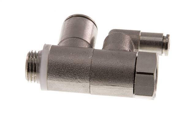 Clapet anti-retour pilote 10mm & G1/4'' coude mâle laiton 0.5-10bar (7-145psi)