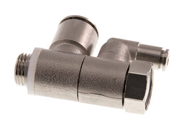 Pilot Operated Check Valve 12mm & G1/4'' Male Elbow Brass 0.5-10bar (7-145psi)