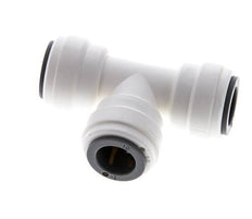10mm Tee Push-in Fitting POM EPDM FDA [2 Pieces]