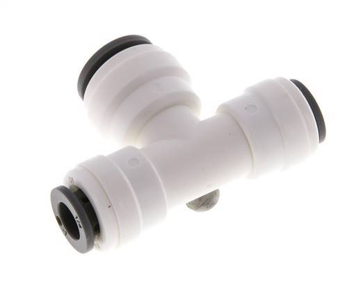 Raccord en T Push-in 1/4'' x 5/16'' POM EPDM FDA [2 Pièces]