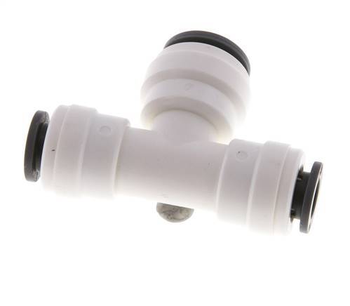 Raccord en T Push-in 1/4'' x 5/16'' POM EPDM FDA [2 Pièces]
