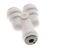 Raccord enfichable Y 5/32'' POM EPDM FDA [2 Pièces]