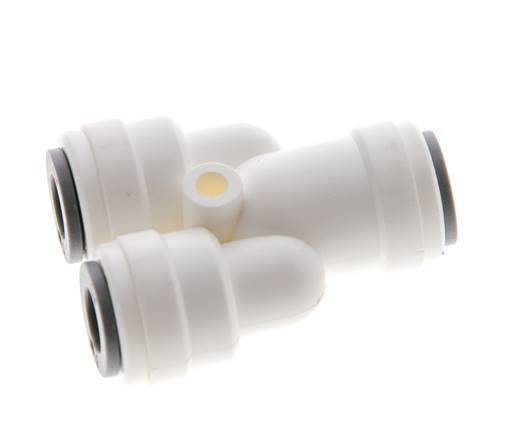 1/4'' Y Push-in Fitting POM EPDM FDA [2 Pieces]