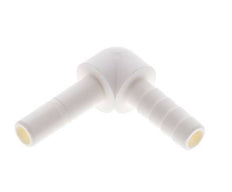 Raccordement coudé 90deg 1/4'' x 6.8mm avec pilier de tuyau POM EPDM [10 Pièces].