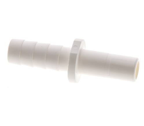 1/4'' x 6.8mm 90deg Elbow Plug-in Fitting with Hose Pillar POM EPDM [10 Pieces]