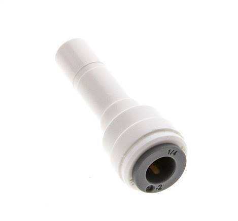 1/4'' x 5/16'' Push-in Fitting with Plug-in POM EPDM [10 Pieces]
