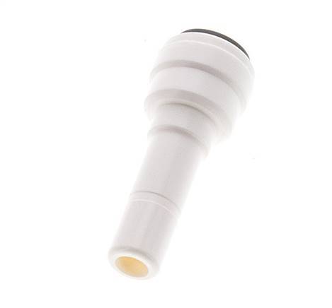 Raccord enfichable 1/4'' x 5/16'' avec bouchon en POM EPDM [10 Pièces].