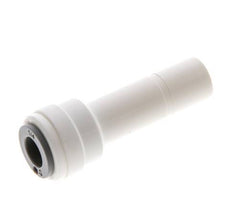 Raccord enfichable 1/4'' x 3/8'' avec bouchon en POM EPDM [10 pièces].