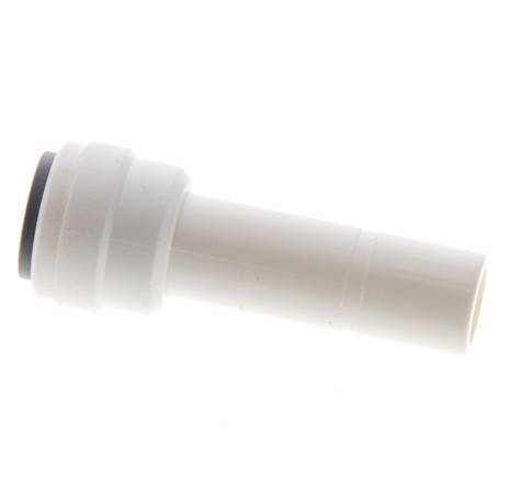 Raccord enfichable 1/4'' x 3/8'' avec bouchon en POM EPDM [10 pièces].