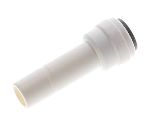 Raccord enfichable 1/4'' x 3/8'' avec bouchon en POM EPDM [10 pièces].
