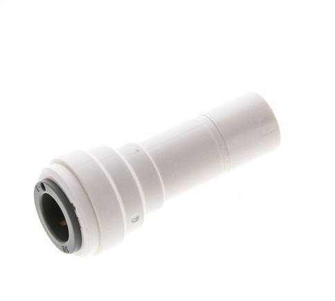 3/8'' x 1/2'' Push-in Fitting with Plug-in POM EPDM [5 Pieces]