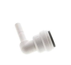 5/32'' x 5/32'' 90deg Elbow Push-in Fitting with Plug-in POM EPDM [10 Pieces]