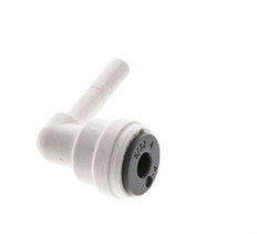 5/32'' x 5/32'' 90deg Elbow Push-in Fitting with Plug-in POM EPDM [10 Pieces]