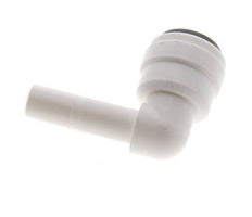 1/4'' x 1/4'' 90deg Elbow Push-in Fitting with Plug-in POM EPDM [10 Pieces]