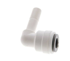 1/4'' x 1/4'' 90deg Elbow Push-in Fitting with Plug-in POM EPDM [10 Pieces]
