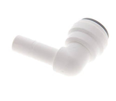 Raccord enfichable coudé 90° 5/16'' x 5/16'' avec bouchon en POM EPDM [10 Pièces].
