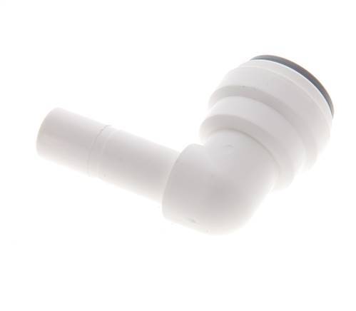 5/16'' x 5/16'' 90deg Elbow Push-in Fitting with Plug-in POM EPDM [10 Pieces]