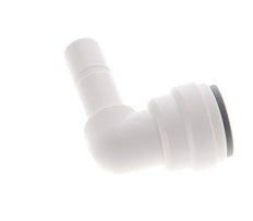 Raccord enfichable coudé 90° 5/16'' x 5/16'' avec bouchon en POM EPDM [10 Pièces].