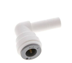 Raccord enfichable coudé 90° 5/16'' x 5/16'' avec bouchon en POM EPDM [10 Pièces].