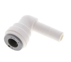 Raccord enfichable coudé 90° 5/16'' x 5/16'' avec bouchon en POM EPDM [10 Pièces].
