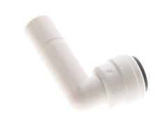 Raccord enfichable coudé 1/4'' x 3/8'' 90deg avec bouchon POM EPDM [10 Pièces].