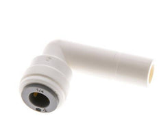 Raccord enfichable coudé 1/4'' x 3/8'' 90deg avec bouchon POM EPDM [10 Pièces].