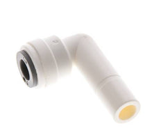 Raccord enfichable coudé 1/4'' x 3/8'' 90deg avec bouchon POM EPDM [10 Pièces].