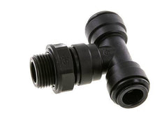 10mm x G3/8'' Inline Tee Push-in Fitting with Male Threads POM NBR FDA Rotatable