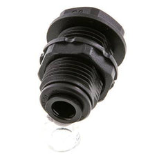 Raccord enfichable 6mm POM NBR Bulkhead [2 Pièces]