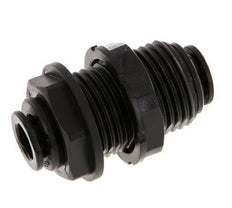 Raccord enfichable 8mm POM NBR Bulkhead [2 Pièces]
