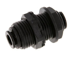 Raccord enfichable 8mm POM NBR Bulkhead [2 Pièces]